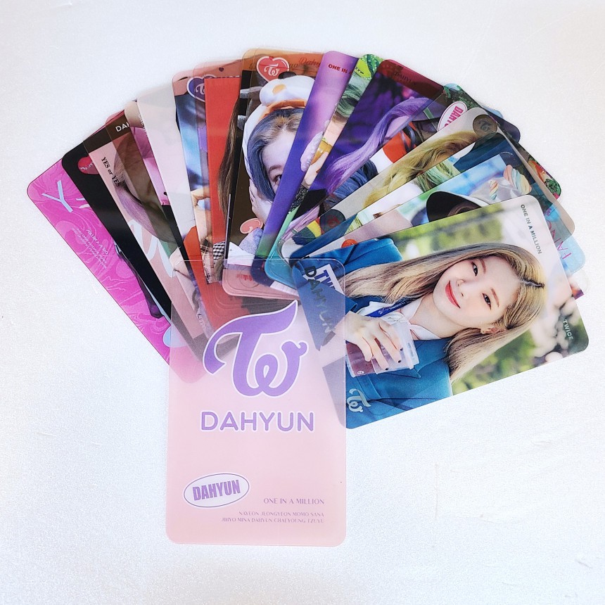 25 Photocard Twice Dahyun Goods Transparent Photo Card Shopee Philippines