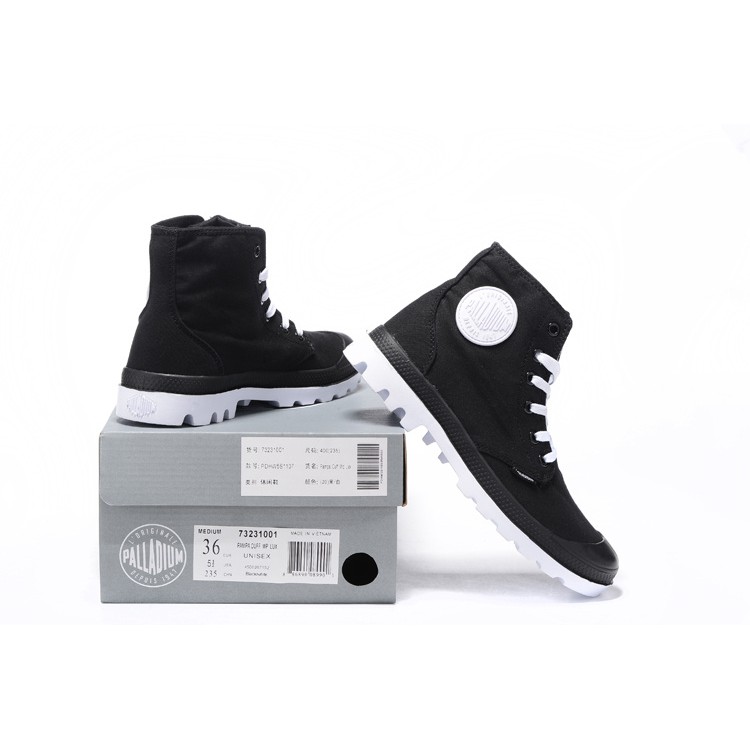 black canvas boots womens