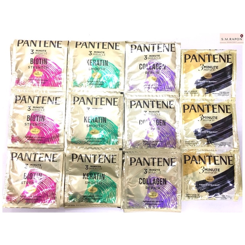 PANTENE PROV Minute Miracle Keratin Smooth Intensive Serum Conditioner