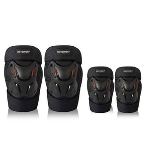 Motowolf 1010 knee and elbow pads