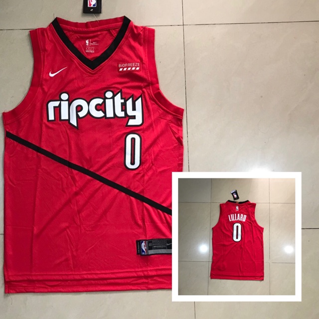 rip city jersey red