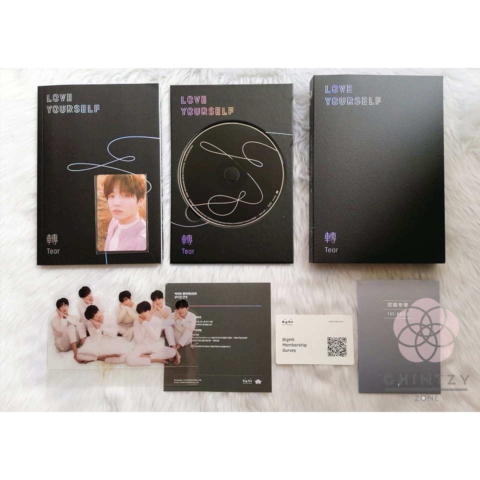 BTS LOVE YOURSELF TEAR VERSION Y WITH JUNGKOOK PC (UNSEALED WITH ...