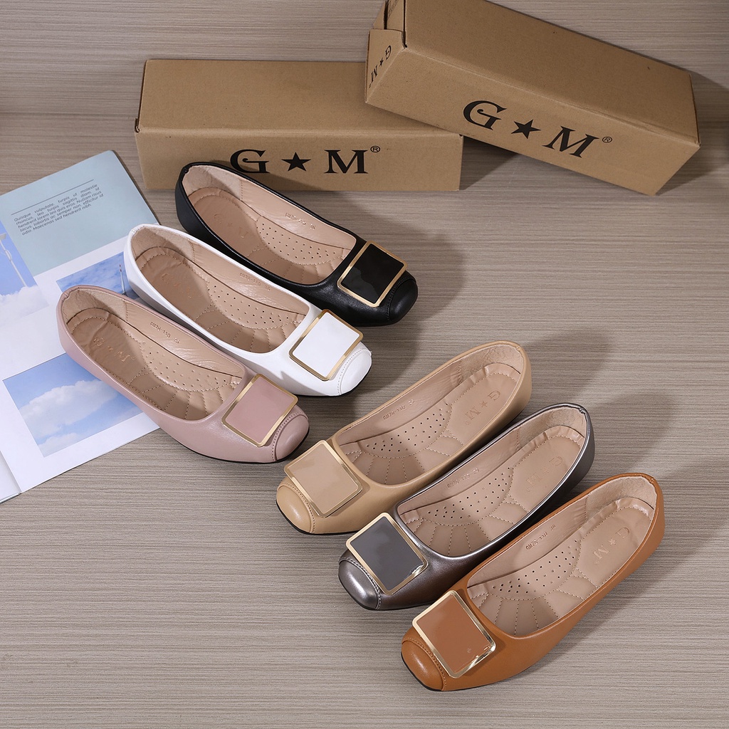 【AhSin】 Fashion Women Doll Shoes Office Flat Shoes Daily Loafer GM78110 Shopee Philippines