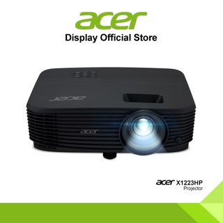 Acer X1223HP DLP Projector, 4000 ANSI lumens, XGA Resolution, HDMI, With Speakers