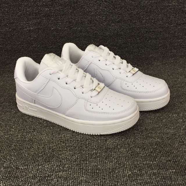 plain white air force 1