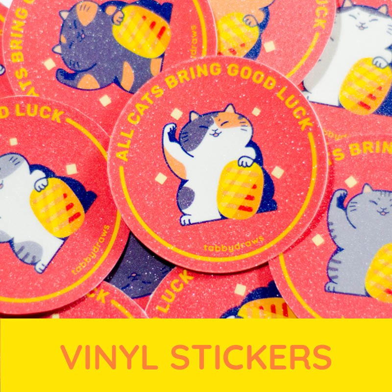 laminated vinyl stickers