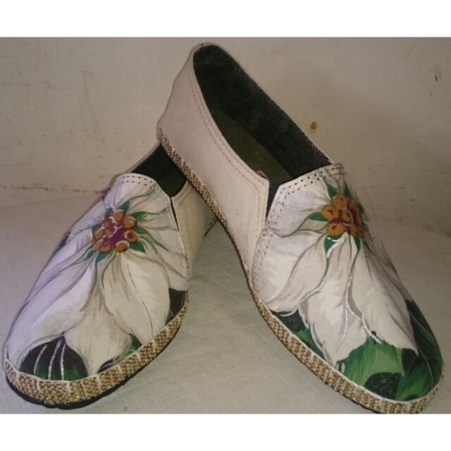 flower espadrilles