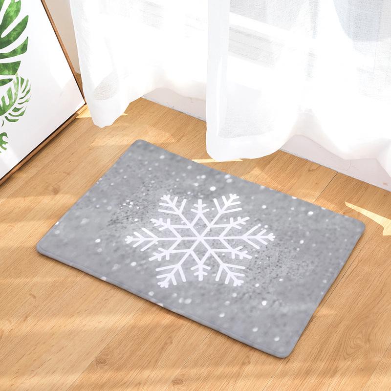 Snow Printed Doormat Digital Printed Doormat Bathroom Kitchen Toilet Strip Water Absorption Shopee Philippines