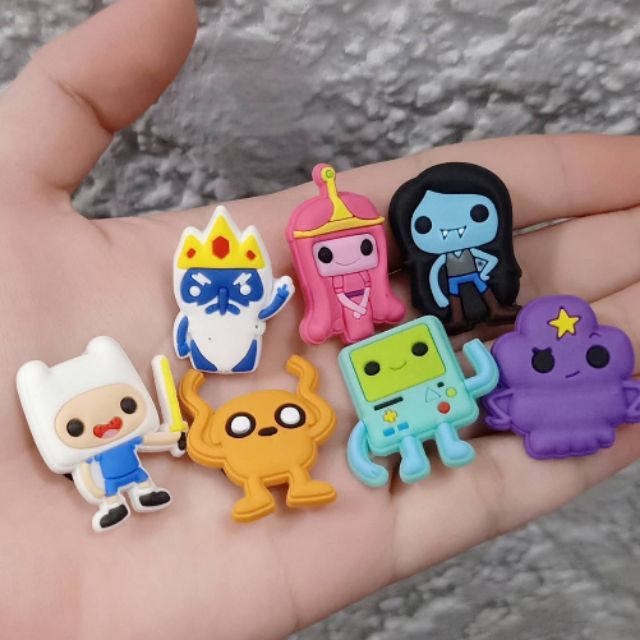 adventure time croc charms