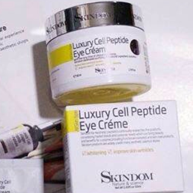 skindom luxury cell peptide eye cream