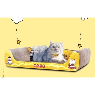 Cat Scratcher Corrugated Scratch Cardboard Toy Sofa-style  Scratch Pad