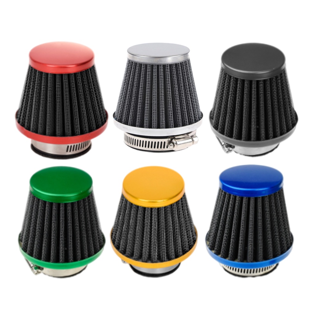 Colored Mesh Air Filter High Flow Inlet Filter Tapered Cone Intake Modification Air Filter For