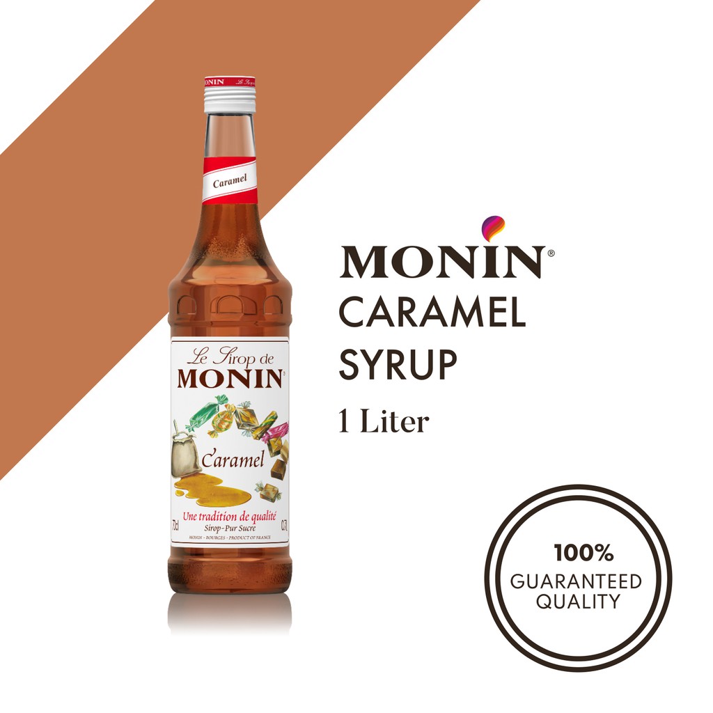 MONIN Syrup Caramel 1L Shopee Philippines