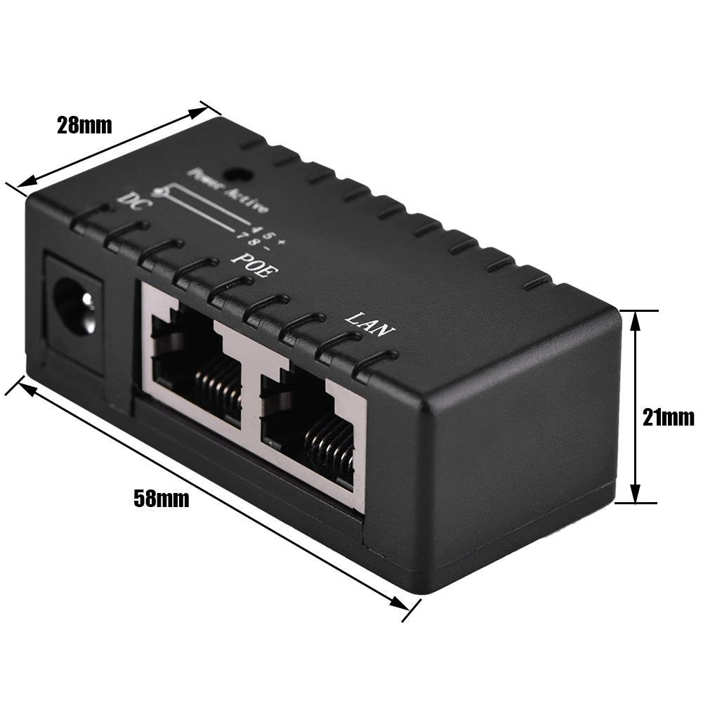 READY STOCK POE Splitter Power Over Ethernet Injector Adapter Network Shopee Philippines