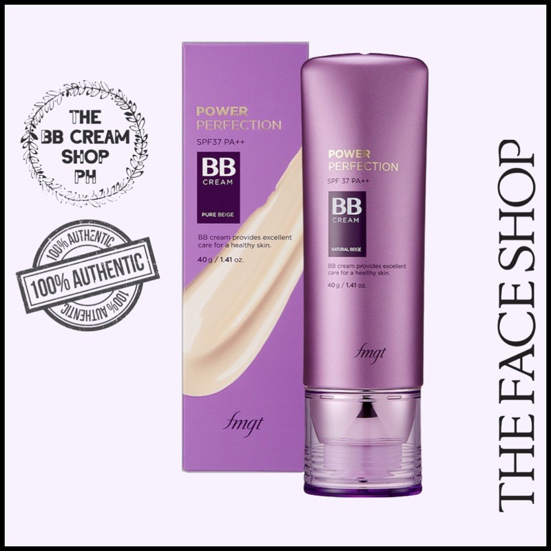 THE FACE SHOP Power Perfection BB Cream SPF 37 PA++ 20g / 40g Shopee