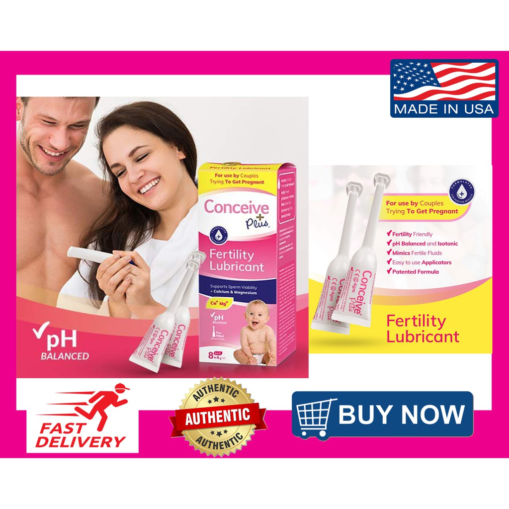 Conceive Plus Fertility Lubricant Fertility Support, For couples Trying