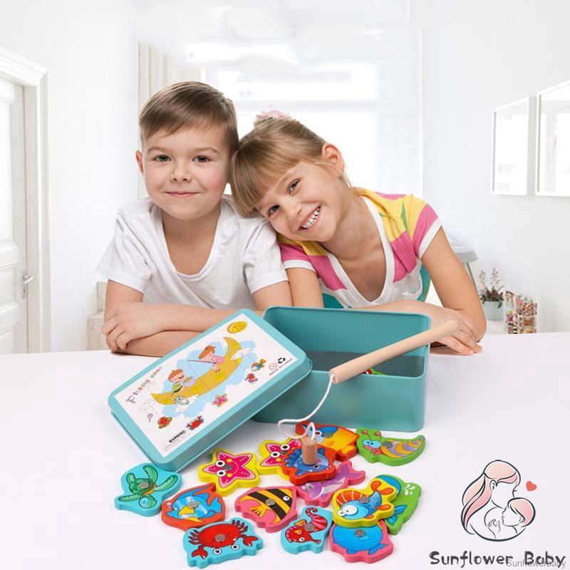 wooden baby play box