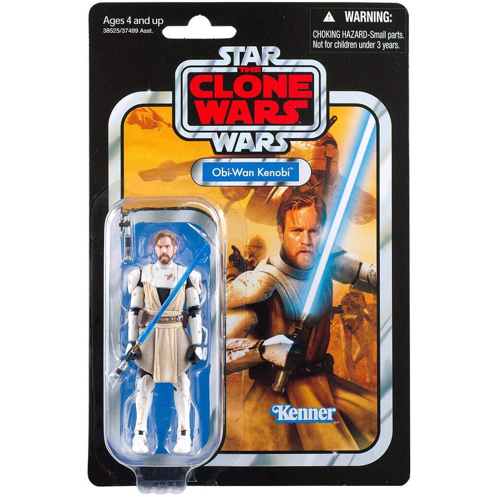 Star Wars The Vintage Collection TVC Obi-Wan Kenobi (Clone Wars) 3.75 ...