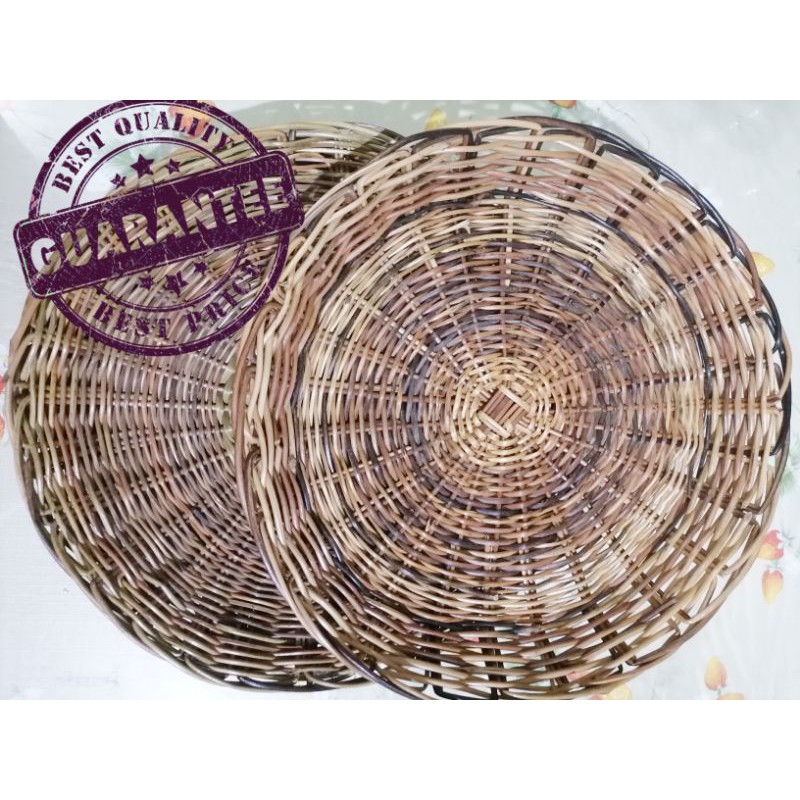 Nito Fern Plate Reusable for Party needs (multipurpose) Shopee