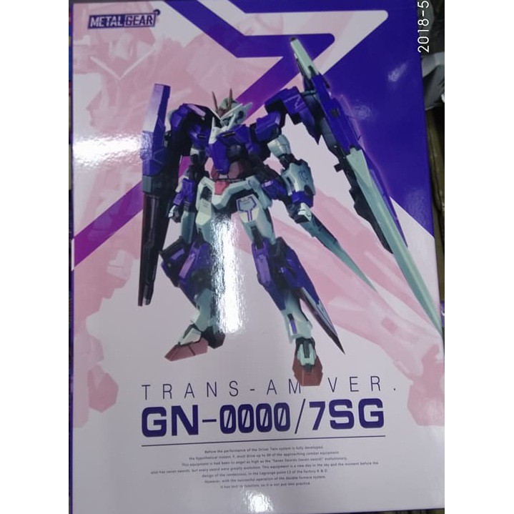 Metalgear 1 100 Metalbuild Gundam 00 Seven Sword G Transam Shopee Philippines