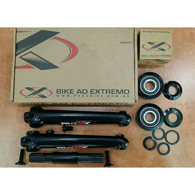 bmx bike 3 piece crank