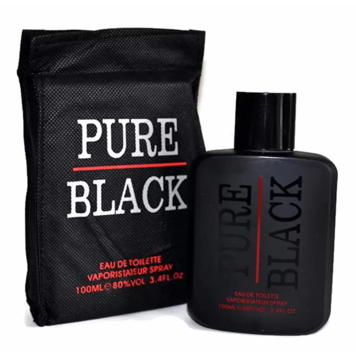 parfum pure black pour homme