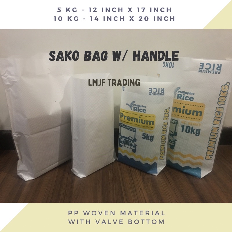 Sako Bag / Sack Bag with Handle / Rice Sack with Handle Shopee