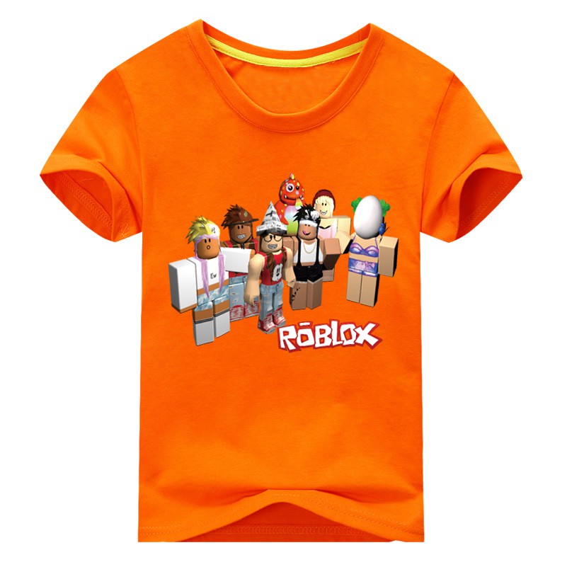 Boy S Girls Tops Roblox T Shirt 100 Cotton T Shirts For Kid - roblox troll t shirt