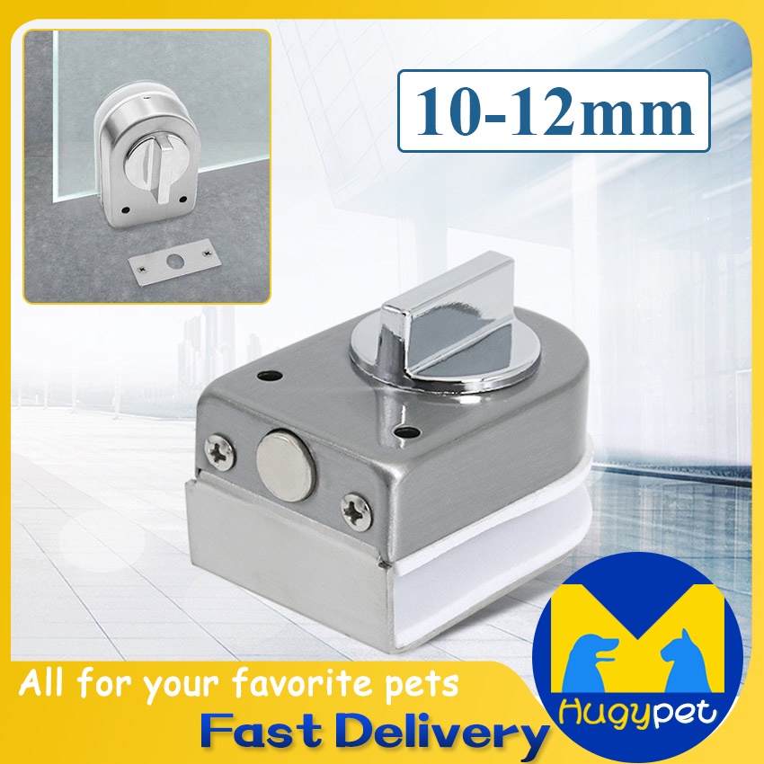 Glass Door Lock Stainless Steel Floor Latch Lock Bolt Ground Lock For Bathroom Shop Glass Doors 8956