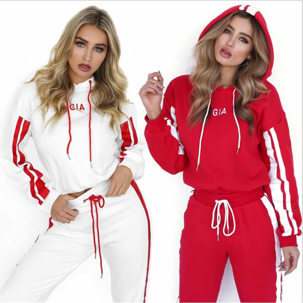 red and white 2 piece set