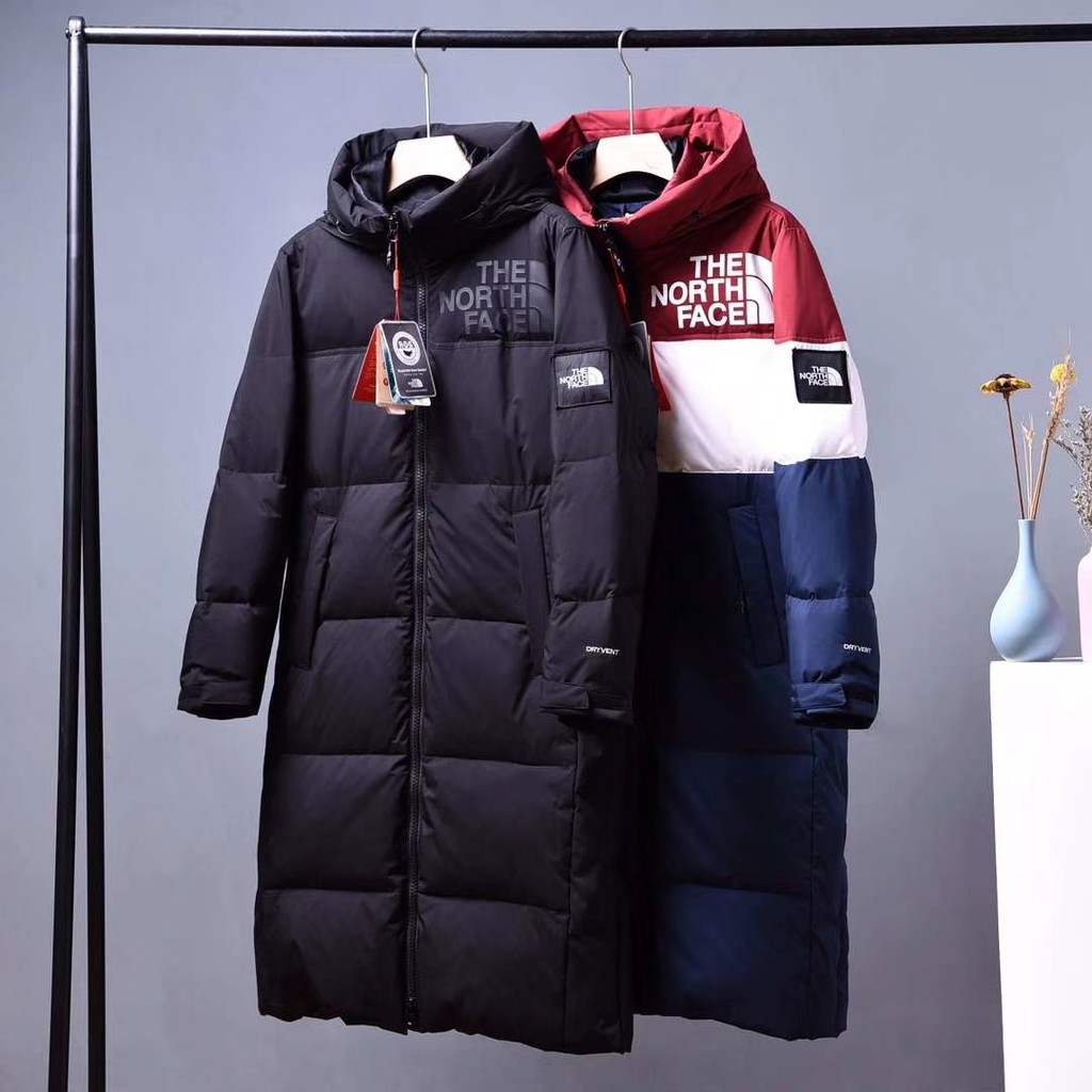 the north face long down jacket
