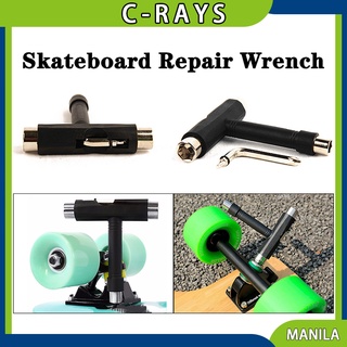 T L Type Skateboard Repair Wrench Multifunction Disassembly Tools Use For Roller Skate Scooter