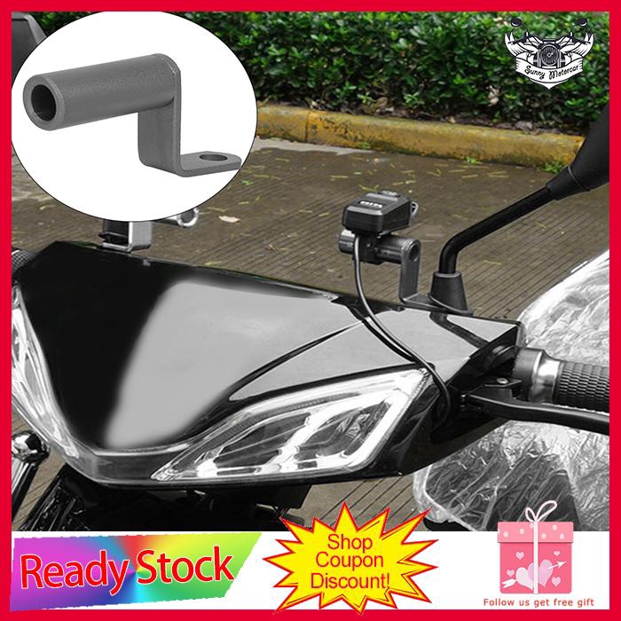 motorcycle mirror mount phone holder