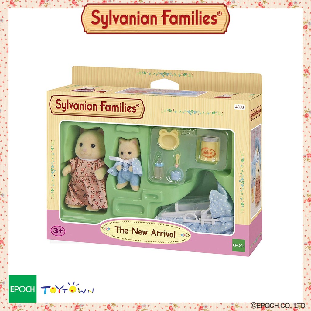 sylvanian families new arrival