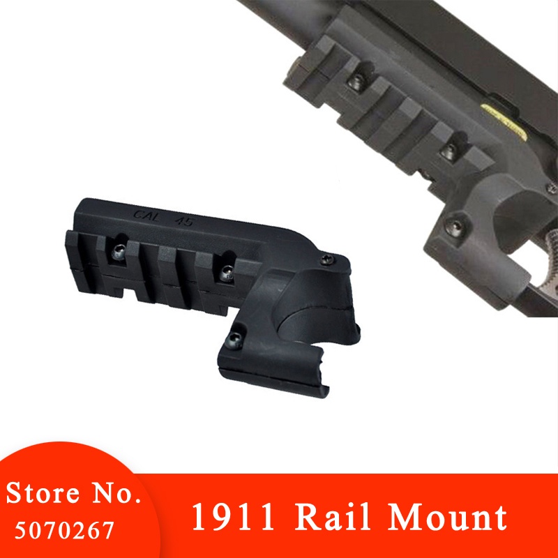 Element Clot 1911 M1911 45 Pistol 20mm Under Airsoft Rail Mount Pistol
