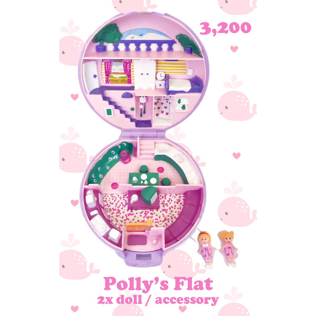 polly pocket vintage compacts