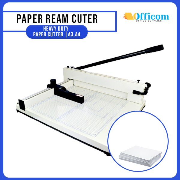 Ream Cutter (A4 / A3) Heavy Duty Paper Cutter Shopee Philippines