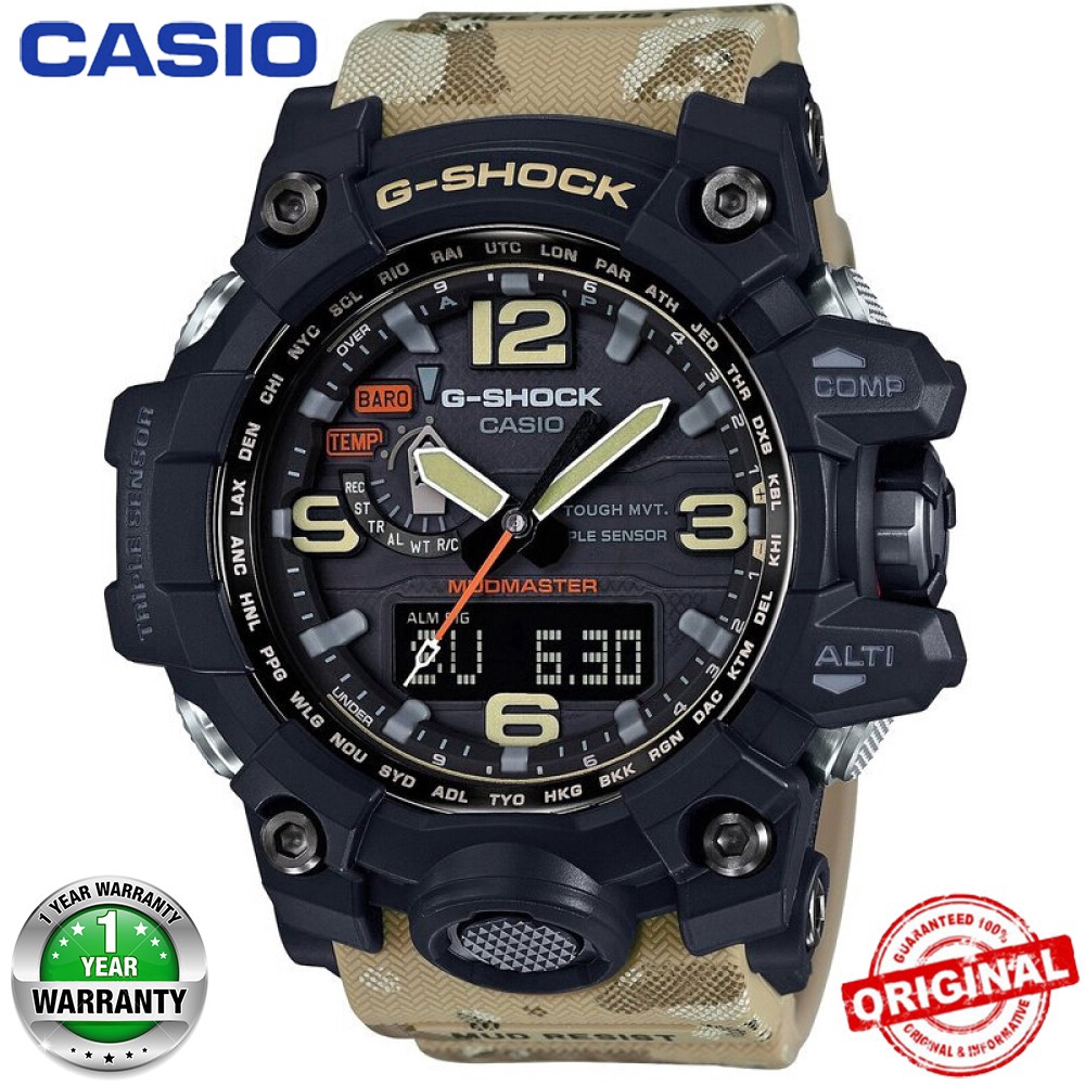 cara setting g shock gwg 1000
