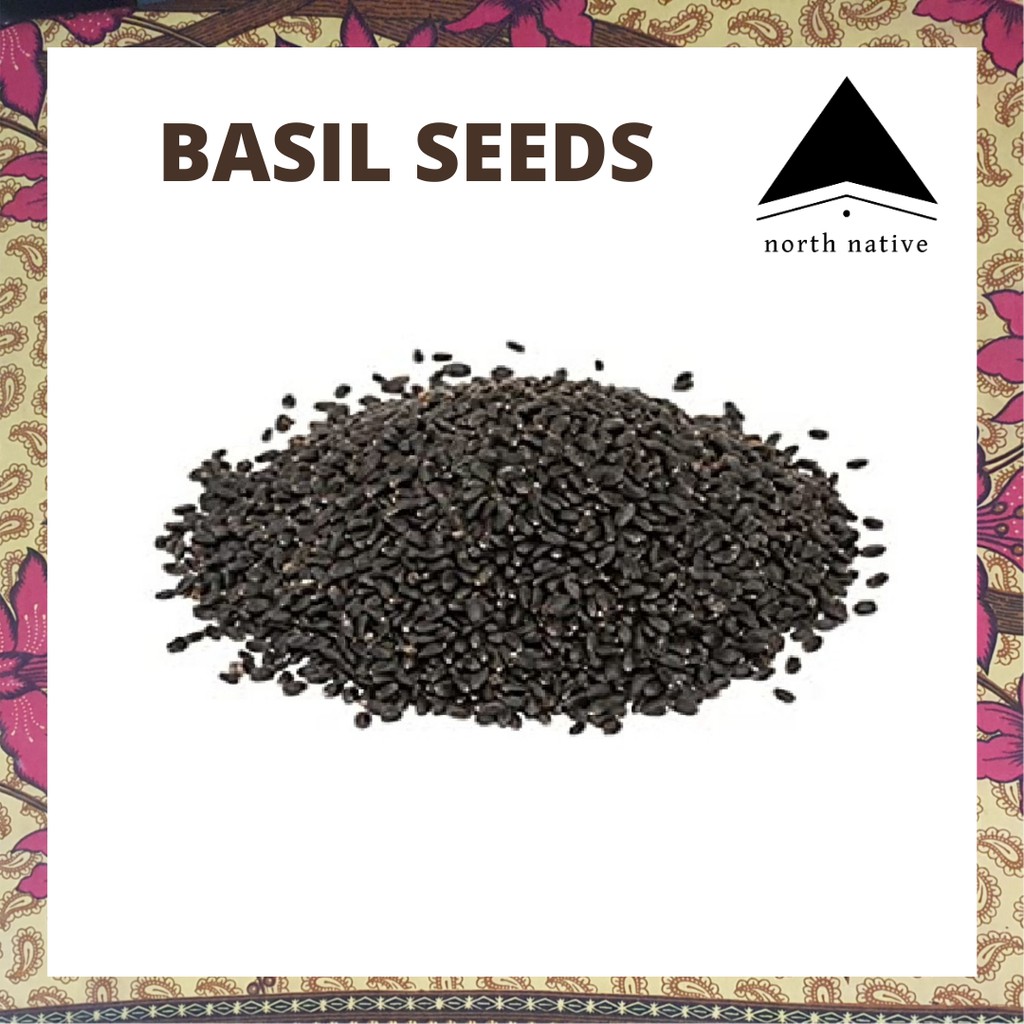 Premium Edible Basil Seeds for Baking, Planting and Smoothies 100g/250g
