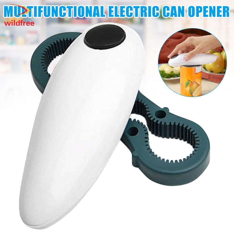 Electric Can Opener Smooth Edges Automatic Electric Can Opener for Home