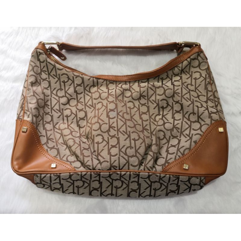 Preloved Authentic Calvin Klein Shoulder Bag | Shopee Philippines