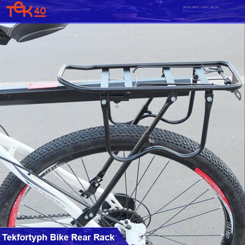 Tekfortyph Alloy and Metal Bike Carrier MTB Aluminum Bicycle Racks Rear