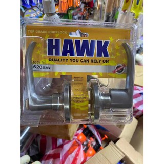 HAWK Doorknob Lever Type Stainless Steel Lockset Door Knob #5