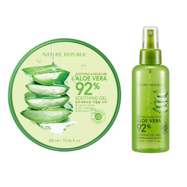 Authentic Nature Republic Aloe Vera 92 Soothing Gel Mist