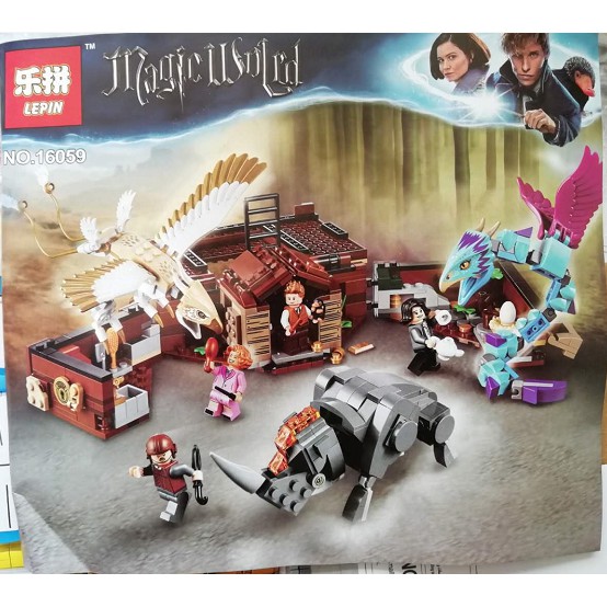 lego newt's case of magical creatures