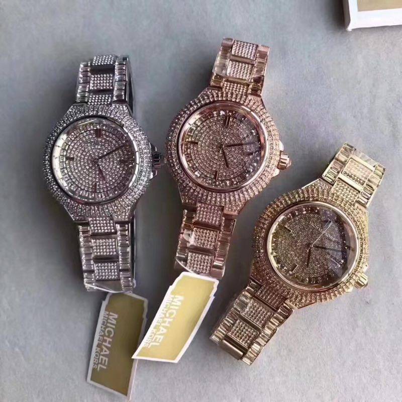 mk watch with stones