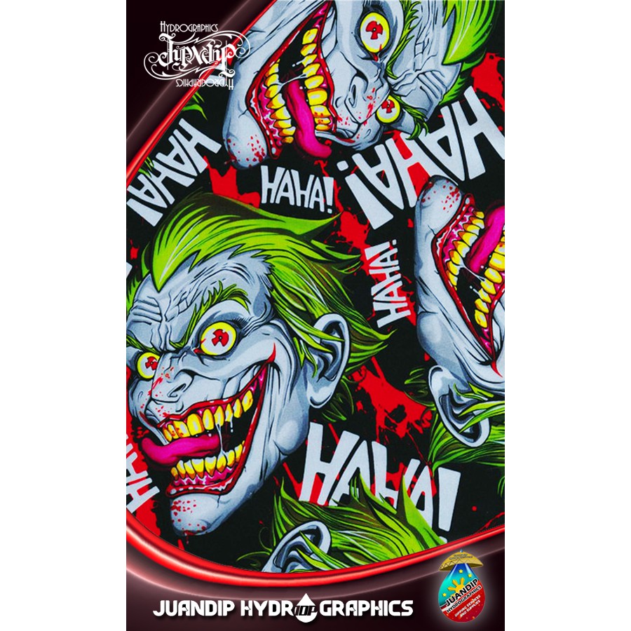 Feuille hydrographique HYDRA WTP hydrographics film hydrodipping JOKER HOT-088 