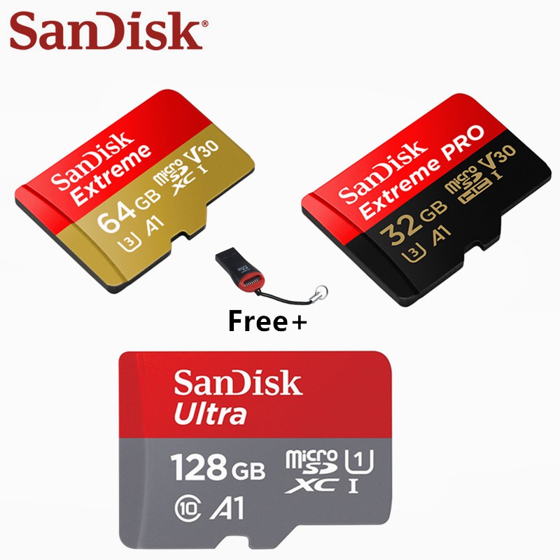 Sandisk Extreme 16gb 32gb 64gb 128gb Microsdhc Memory Card Shopee Philippines 3604