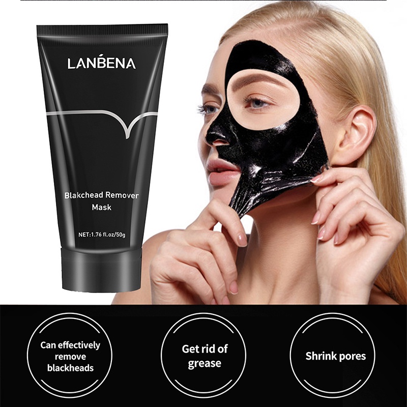 Facial Cleansing Mask Black Blackhead Remover Original Bamboo Charcoal
