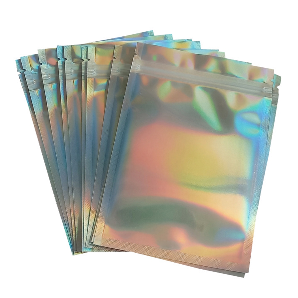 Download 100pcs 14 20cm Zip Lock Plastic Bag Aluminum Foil Hologram Food Mylar Pouch Smell Water Shopee Philippines PSD Mockup Templates